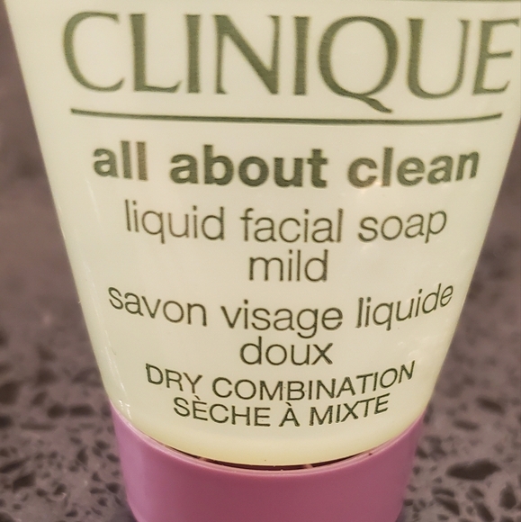 💚5/$25 Clinique All About Clean Liquid Facial Soap Mild 1oz - Picture 3 of 4